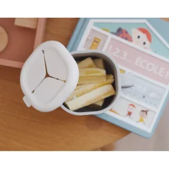 BÉABA Couverts Vaisselle Et Bavoirs*Tasse pick'n snack silicone Gris velours