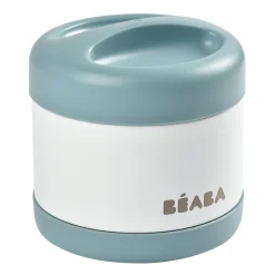 BÉABA Goûter Sain|Pots De Conservation*Thermo-portion inox 500ml Bleu