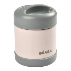 BÉABA Goûter Sain|Pots De Conservation*Thermo-portion inox 300ml Rose clair